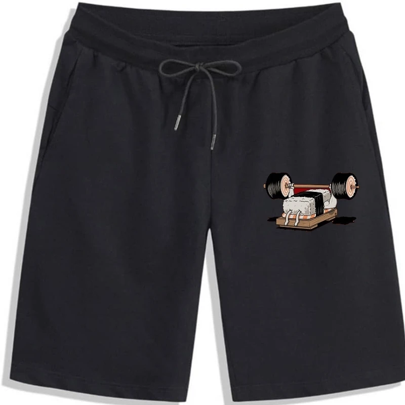 

Sport Sushi Funny Anime Print New For Men Casual Vintage Harajuku O-Neck Shorts Vintage Mens