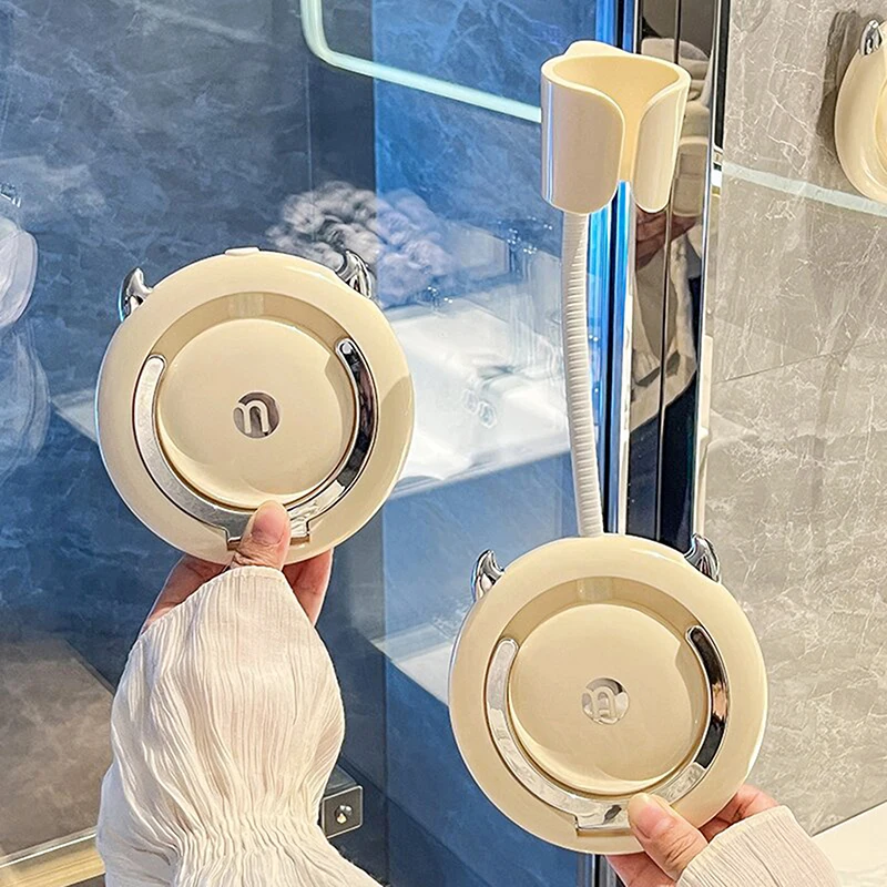 Универсальный держатель для фена без перфорации регулируемый настенный ленивых