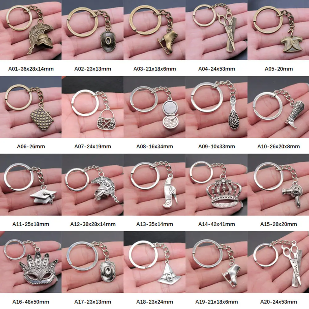 

Dress Key Chain Parts Designer Keychain Keyring Car