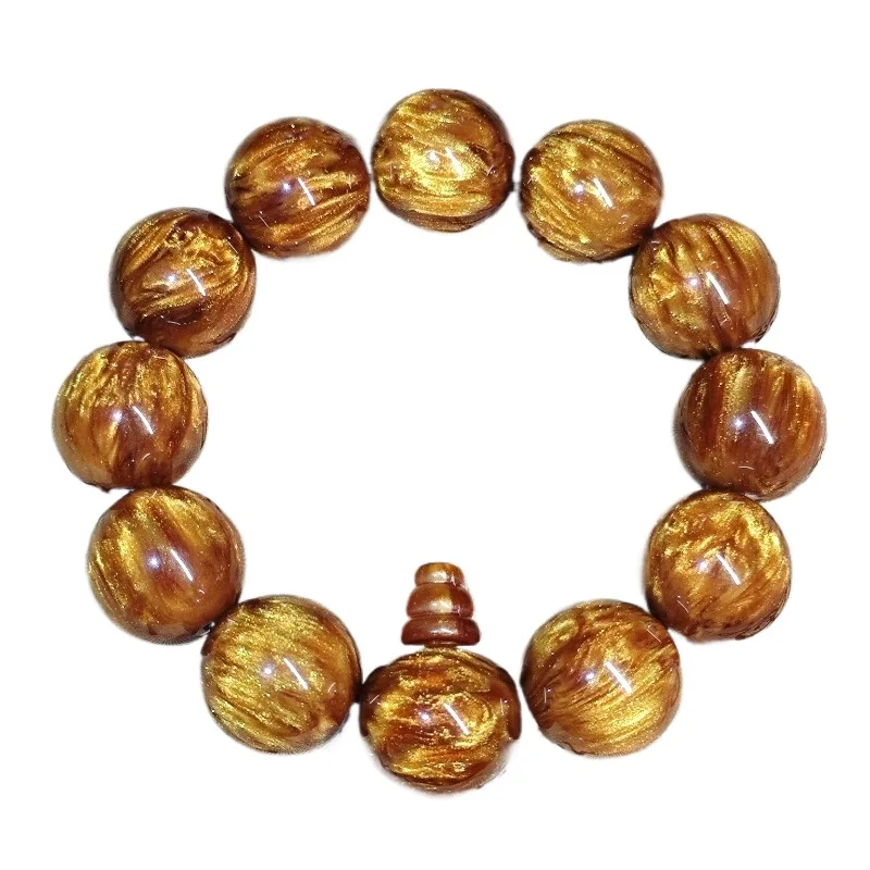 Роскошный браслет из бисера ивы Jinhai смолы и тыквы в этническом стиле амулет удачи