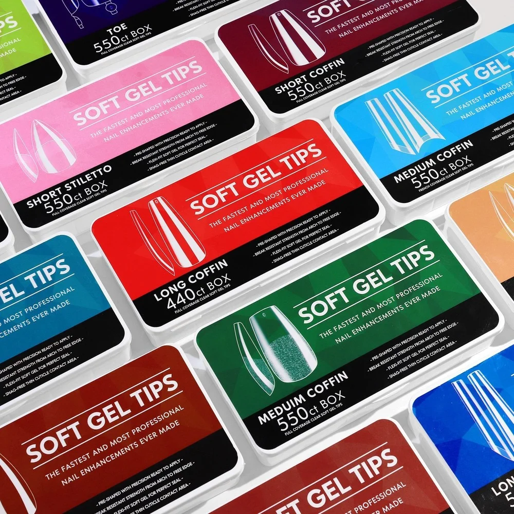 

Porcelain White Box Manicure Piece Ultra-thin No Trace Frosted Long Water Drop Almond Free Engraving and Grinding Fake Nails