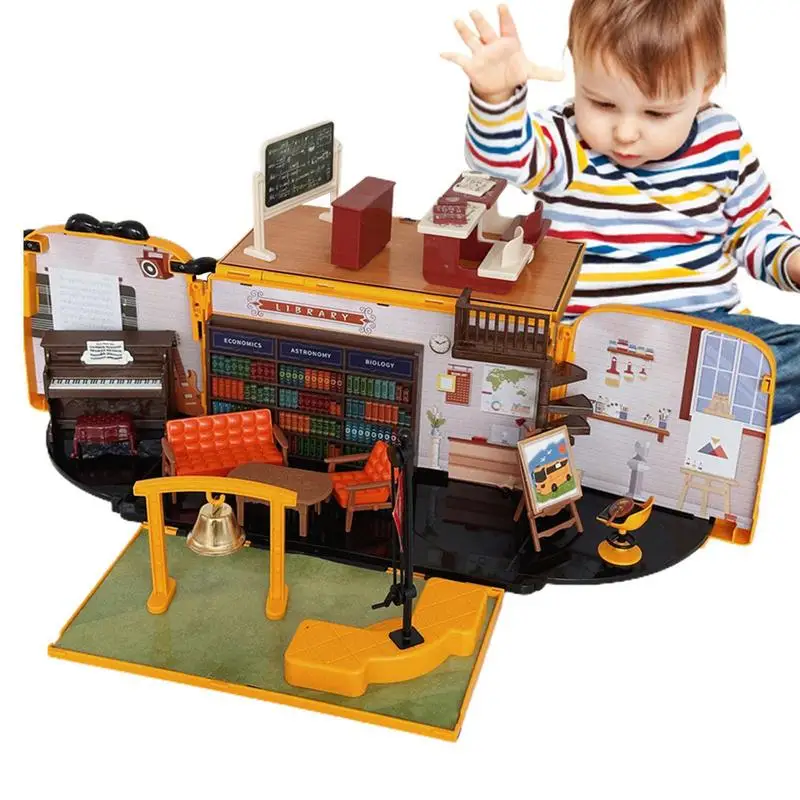 

Желтая игрушка-трансформер для детей, модель автомобиля в классе для дошкольников, желтая детская игрушка для отдыха