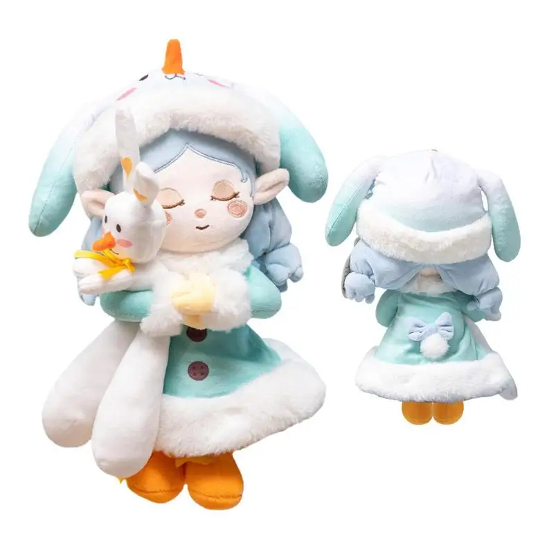 

Cute Sleeping Girl Doll 33cm Cartoon Dreamcatcher Plush Toy Doll Children's Sleeping Soothing Doll Gift For Girls