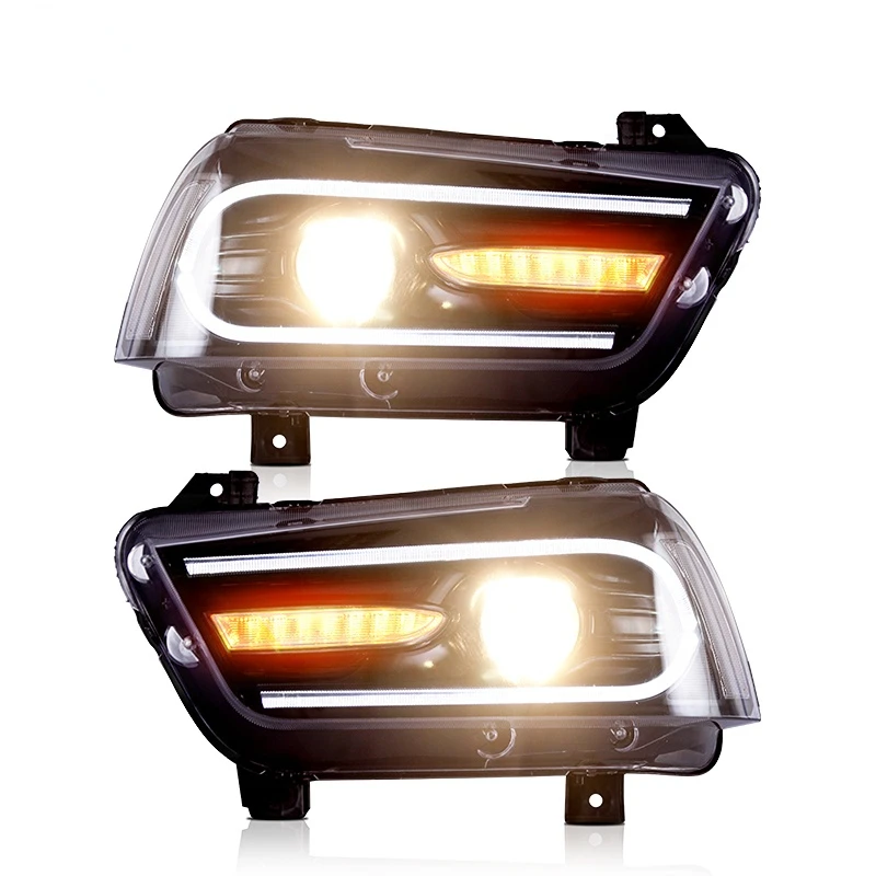 

Factory Full LED Headlights 2011-2014 For Charger and Modified Autolamp
