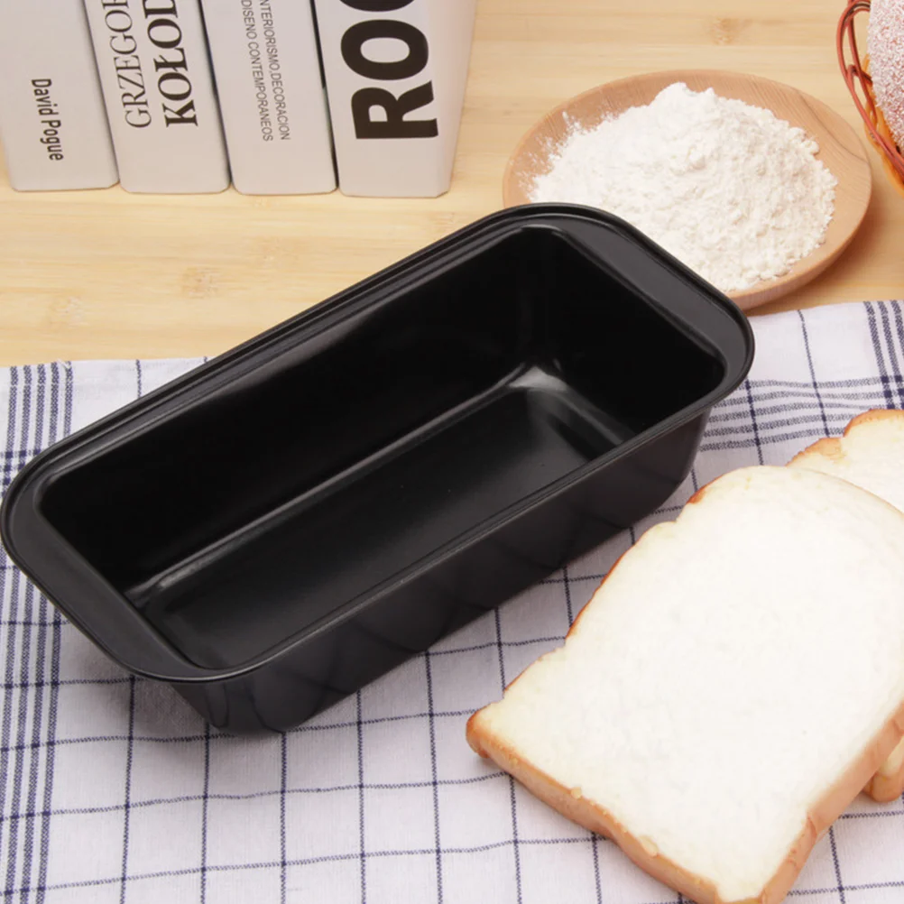 

2PCS Rectangular Oven Toast Box Carbon Steel Cake Baking Pan Non-stick Bread Baking Tray Household Bakeware for Home Kitchen