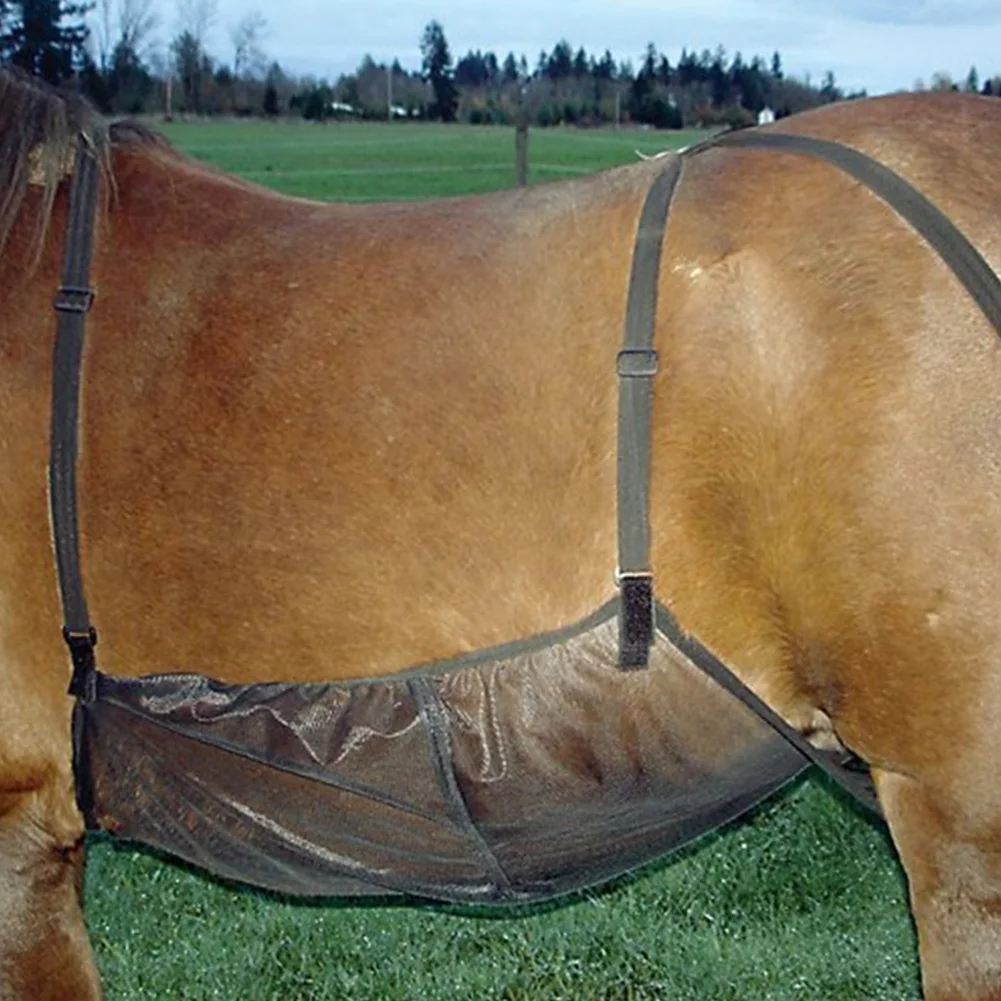 

Bite Outdoor Anti-mosquito Protective Cover Fly Breathable Adjustable Elasticity Anti-scratch Comfortable Horse Abdomen Net Mesh