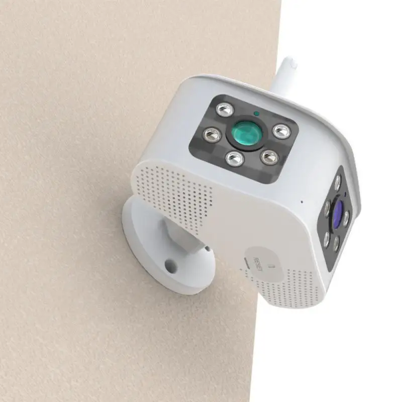 

Ip-камера видеонаблюдения с ии, угол обзора 180 °, 4k, 8 Мп, 6 МП, Wi-Fi