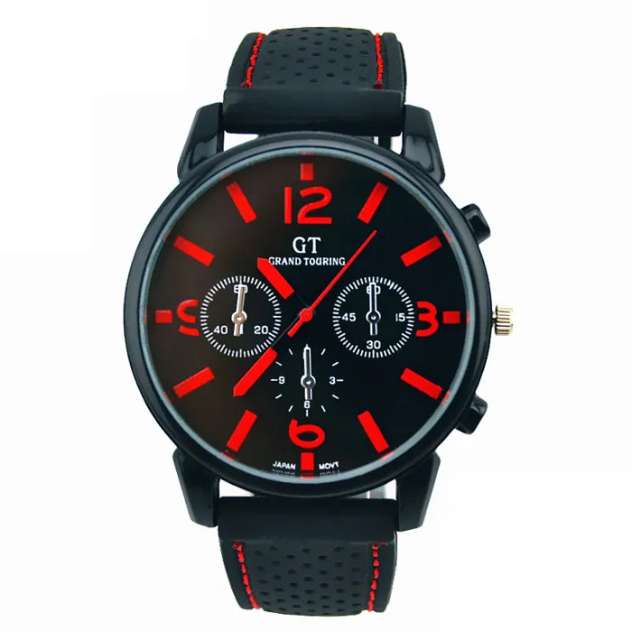 

NO.2-7569 Stainless Steel Sport Cool Watches Zegarek Meski Quartz Hours Analog Wristwatch Reloj Hombre