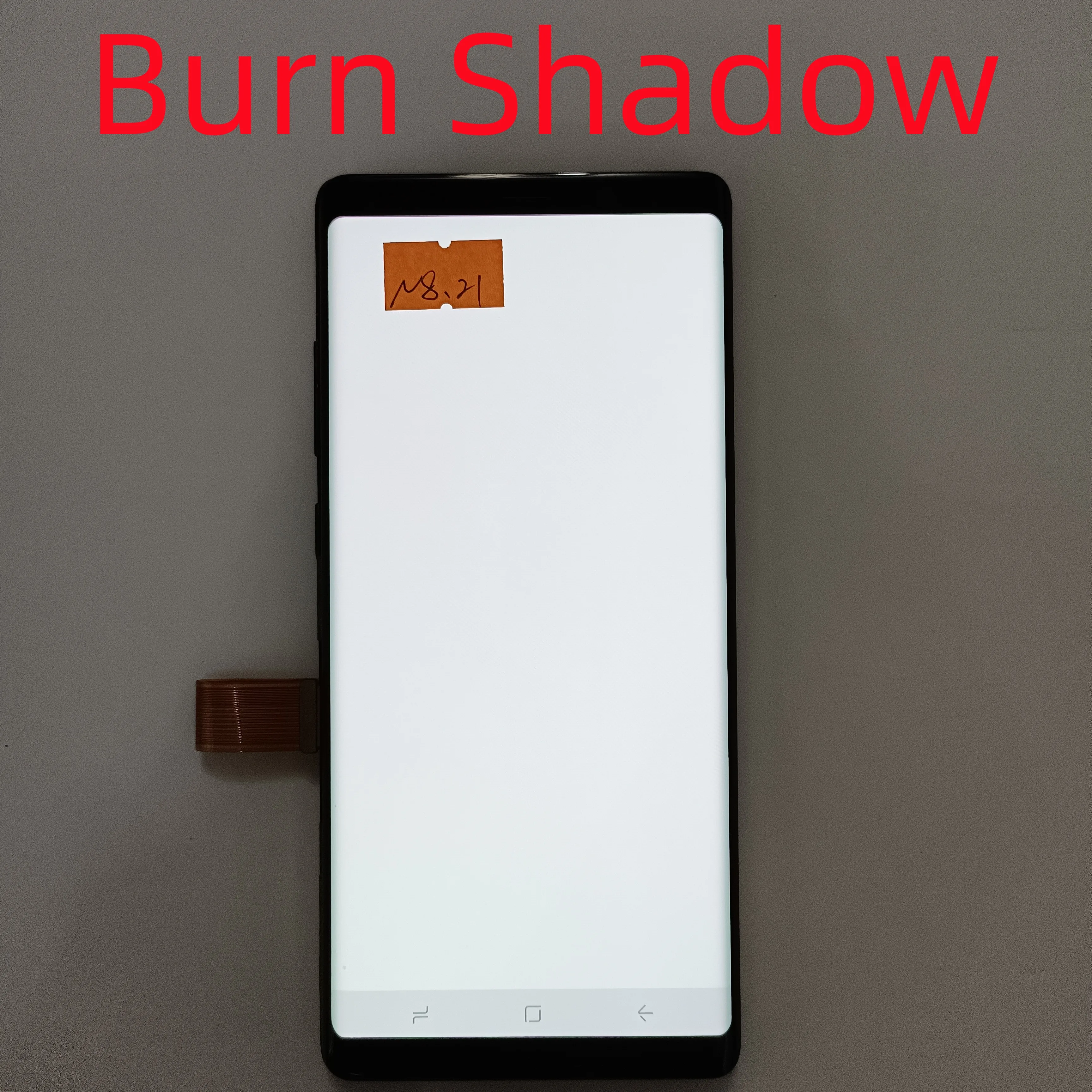 

Original For Samsung Galaxy Note8 N950F Display Super AMOLED SM-N950A N950U Touch Screen Digitizer Component, With burn shadow