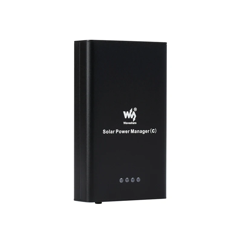 Менеджер солнечной энергии (C) поддерживает 3 батарей 18650 (не входит в комплект)