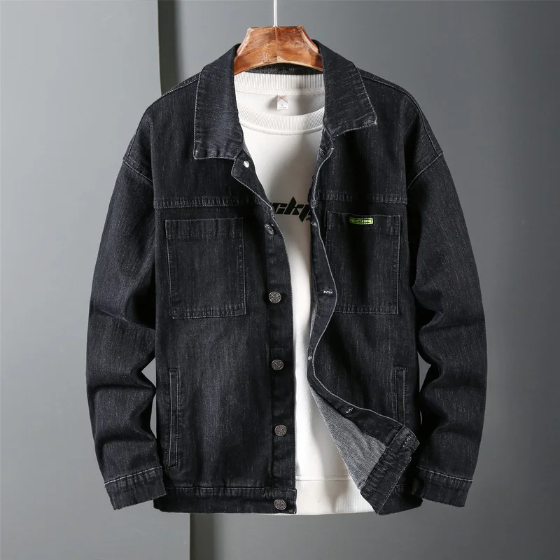 Men's Casual Denim Jacket Fashion 