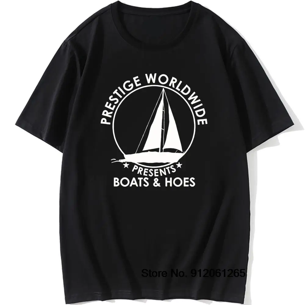 

Funny Boats and Hoes T-Shirts Mens Prestige Worldwide Presents Sports T Shirt Fashion Cotton Cool Graphic Humor Gifts Tops Tees