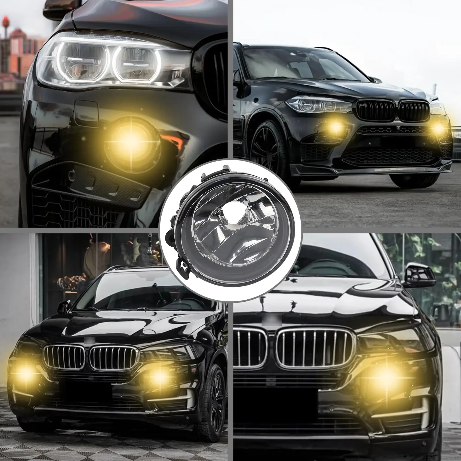 Фото Передние противотуманные фары для BMW X1 X2 X3 X4 F26 F25 F39 F48 2011 2012 2013 2014 2015 2016 2017 2018 2019 63177238787 63177238788 №1