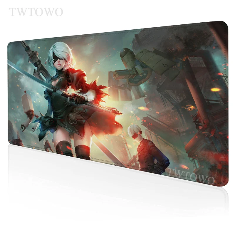 

Nier Automata Mouse Pad Gaming XL New Custom Large Home Mousepad XXL MousePads Carpet Anti Slip Natural Rubber PC Mice Pad