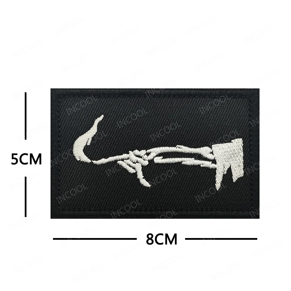 Lucky Global Forward Canoe вышитая нашивка передний фард Enemy патчи Tacticas шеврон скелет череп