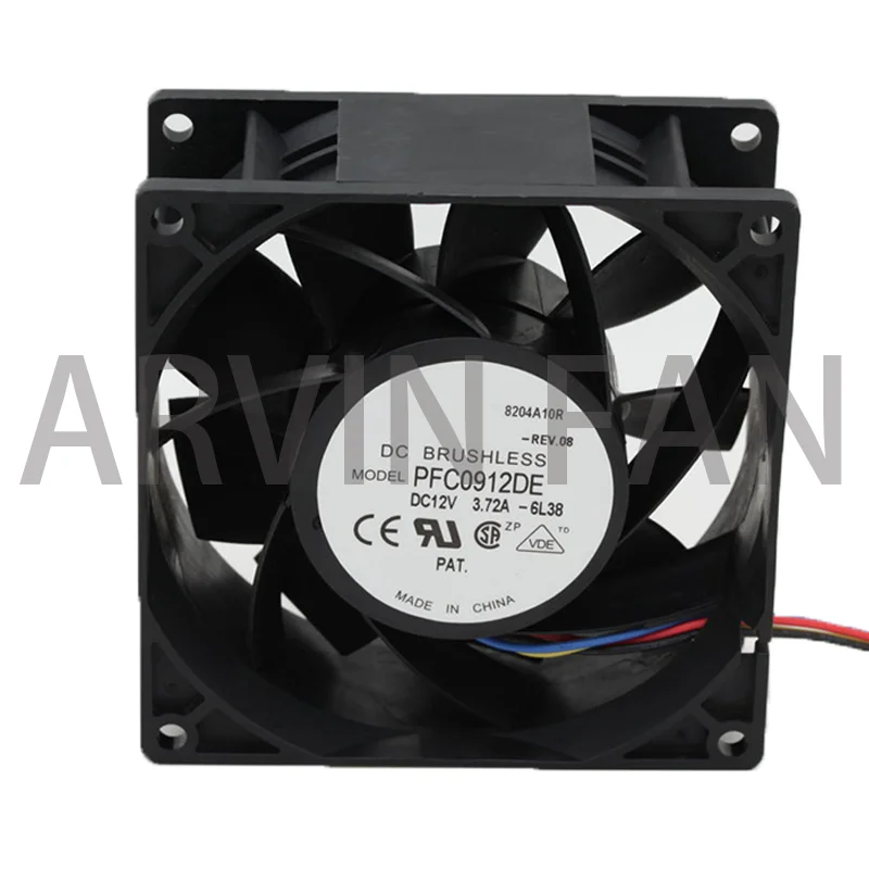 PFC0912DE 9038 12V 4.32A 9CM модифицированный Водонепроницаемый вентилятор для 90*90*38 мм