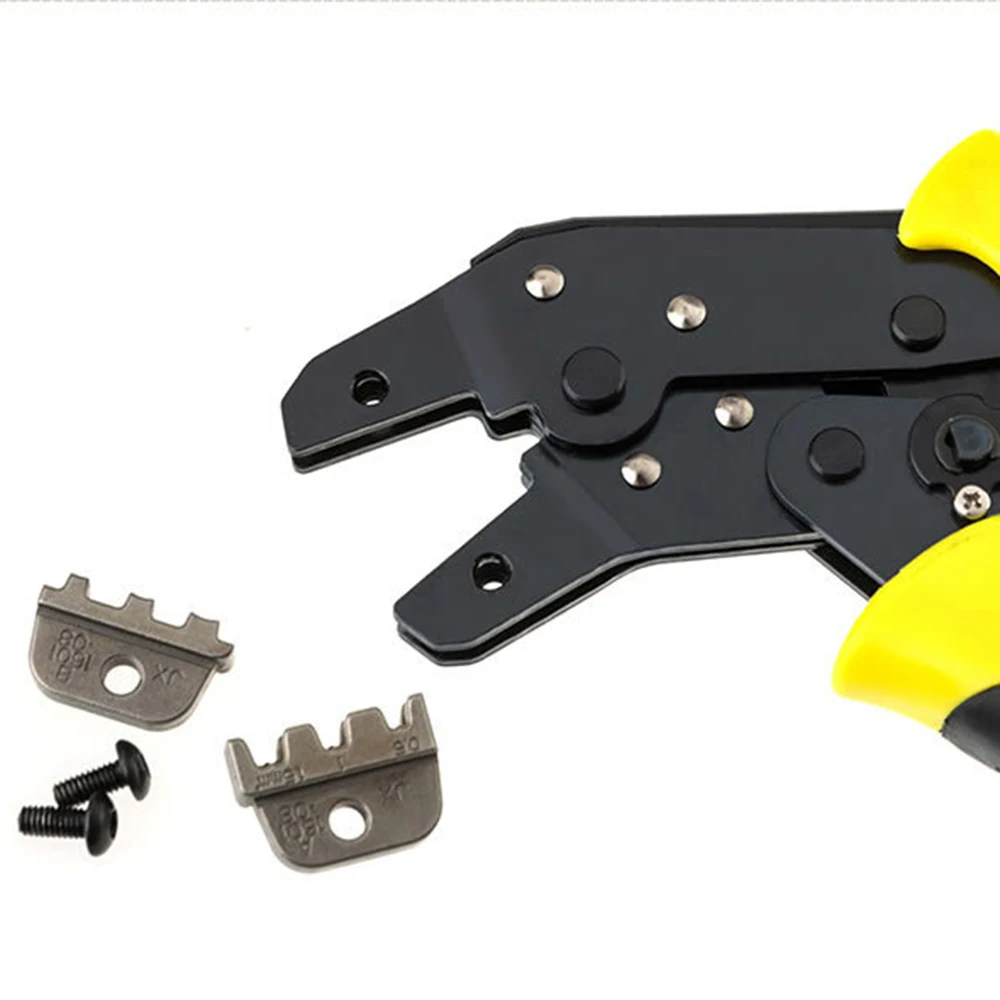 

2546 JX-1601-01/06/08/10 AWG Solar Connector Terminals Die Wire Crimper Jaw Ferrule Mold Crimping Pliers Accessory