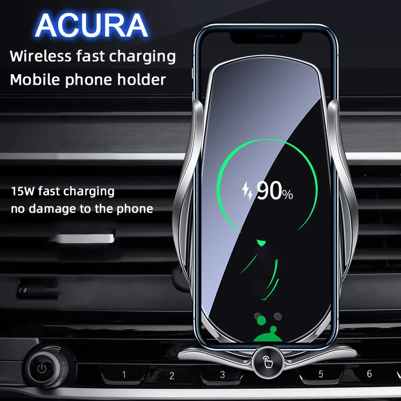 Для ACURA CDX 2016-2021 Беспроводная зарядка телефона Навигация Мобильный держатель