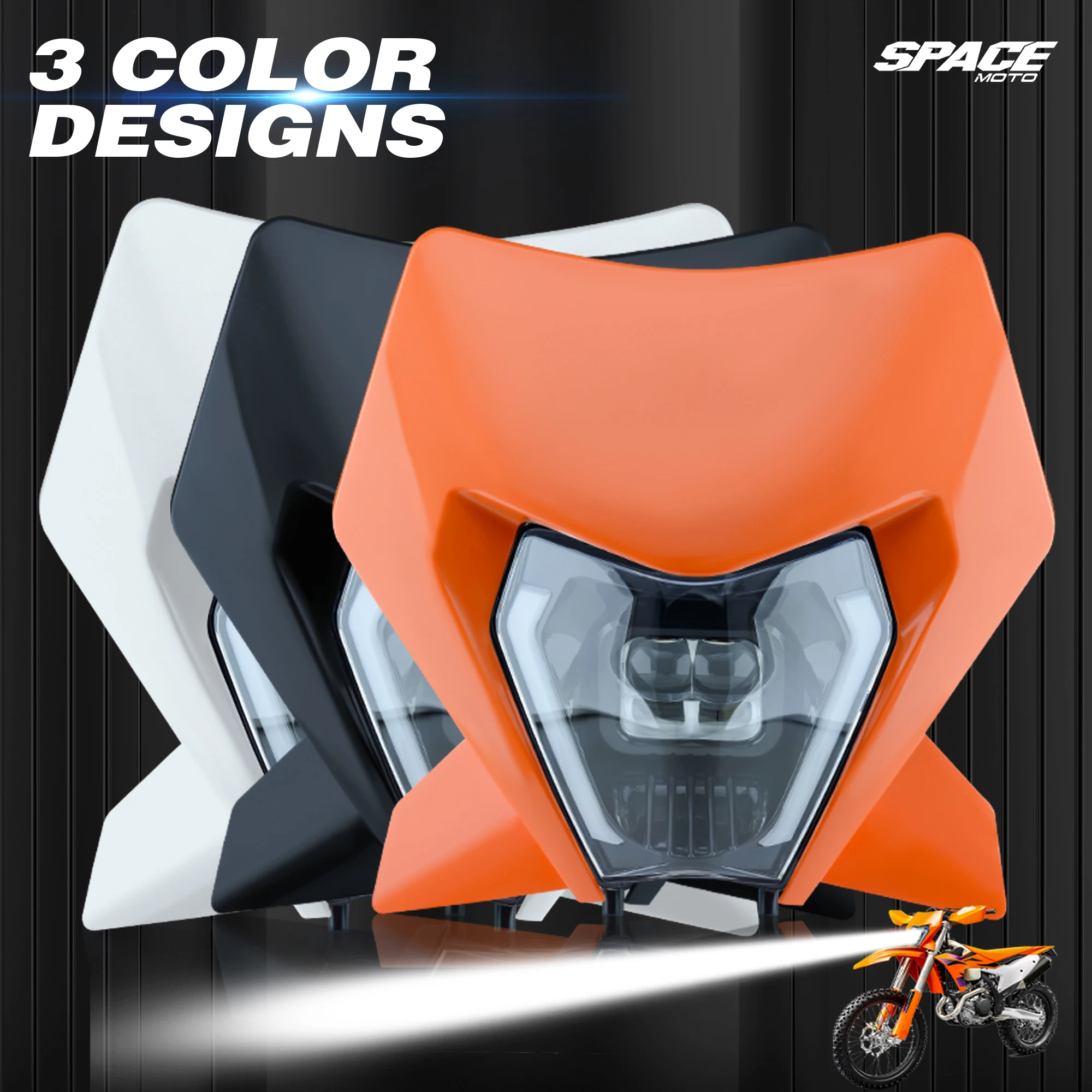 Мотоциклетная фара для KTM EXC EXCF SX SXF XC XCF XCW XCFW 125-530 Supermoto Мотокросс Enduro 2024-N