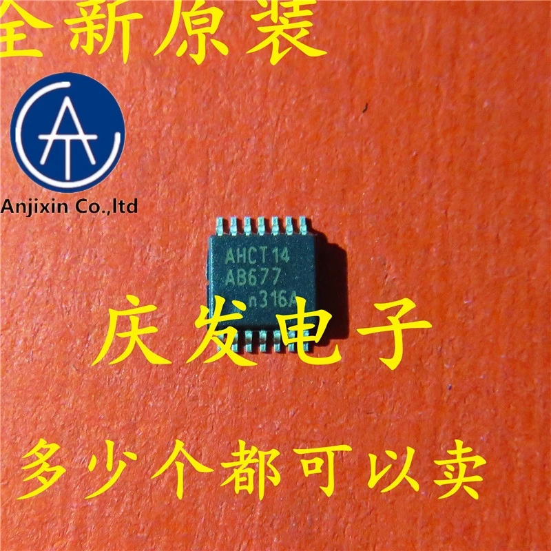 

10pcs 100% orginal new real stock SN74AHCT14PWR AHCT14 TSSOP14