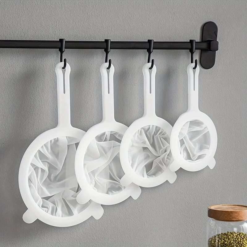 1 шт. ложка-фильтр для еды с двойными ушками сетка-фильтр дуршлаг зернистое соевое