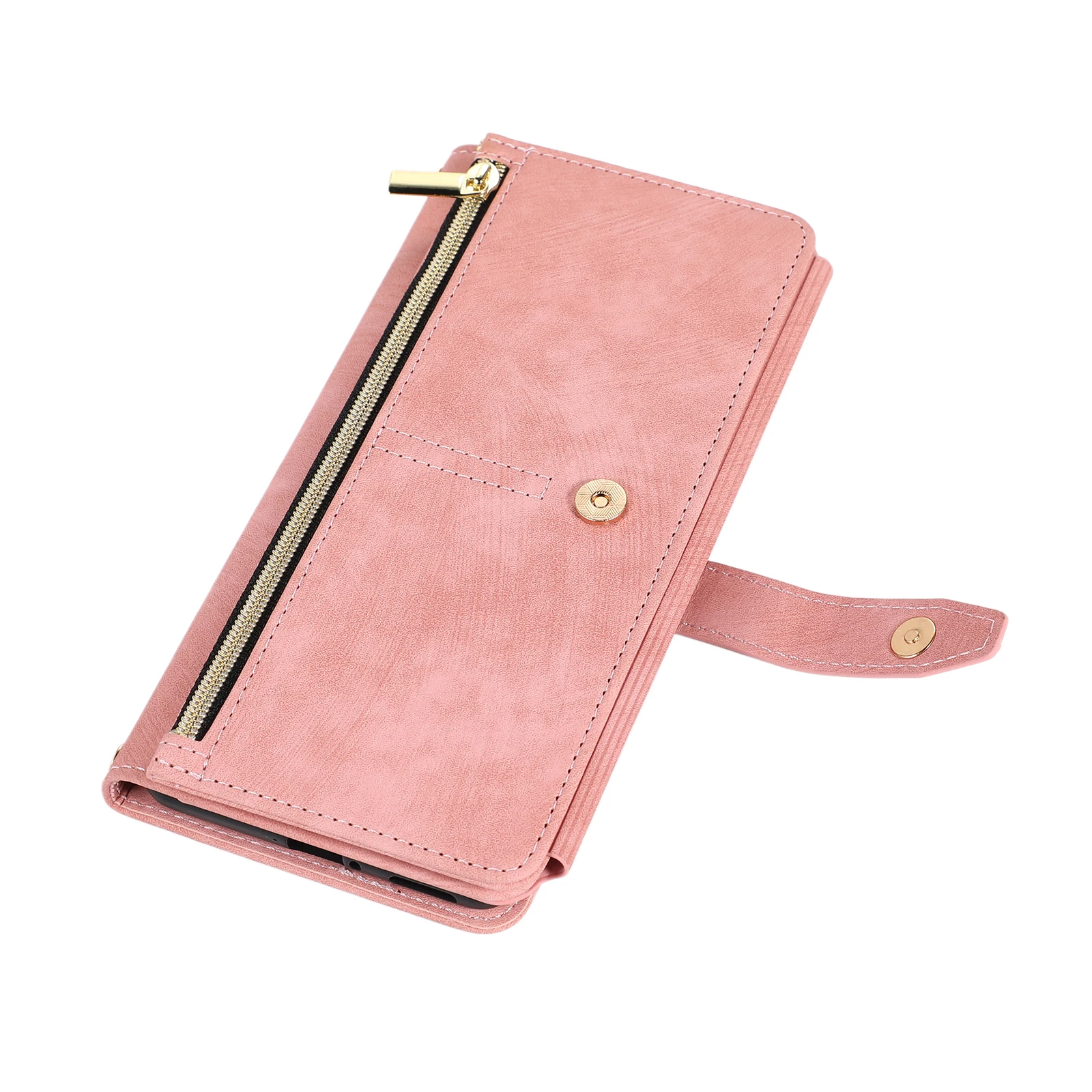 Кожаный чехол O2 * Dream на молнии флип-кошелек для телефона Xiaomi Redmi10X/9C NFC Note9 POCO C3 X5