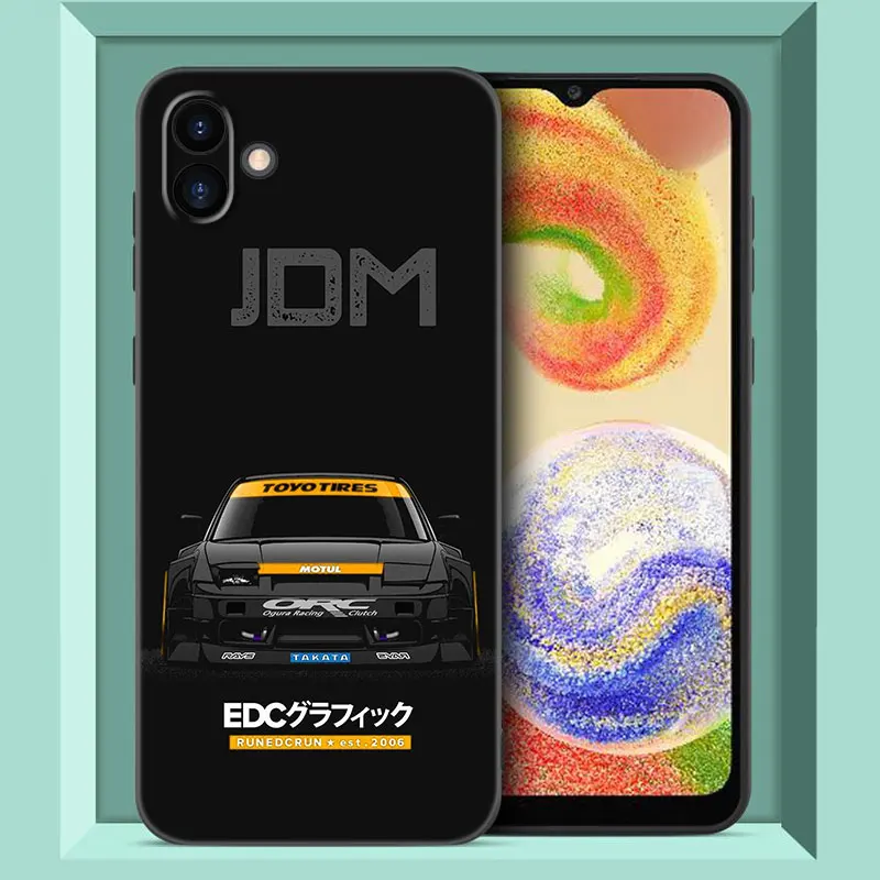 Чехол для телефона Japan JDM Sports Cars Samsung Galaxy A01 Core A04E A04S A05S M04 A02 A03 A10 M40 S A06 A10E M10 M11 M12 M22 M42