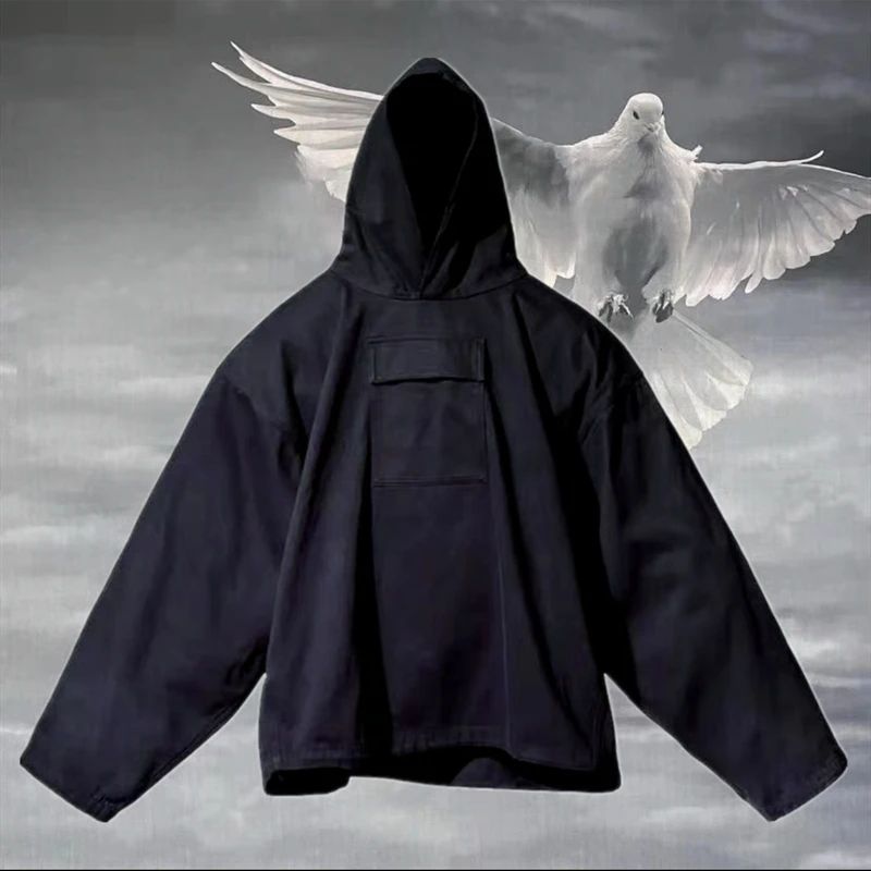 

2022 Kanye West Dove Jacket Men Women 1:1 Top Version Coats Oversized Jacket