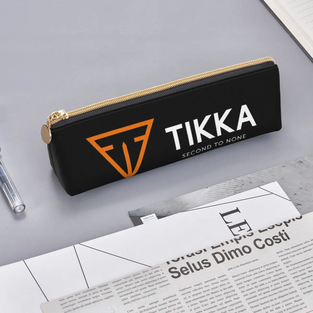 Фото Пенал для школьников Tikka By Sako (Финляндия), коробка для ручек, сумка для канцелярских принадлежностей, органайзер для ручек №5