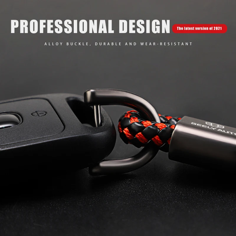 Высококачественное металлическое кольцо для ключей автомобиля стиля Geely Emgrand X7 EC7 EC8 Coolray Atlas Boyue CK2 GX3 GC6 Parts LC Panda Borui.