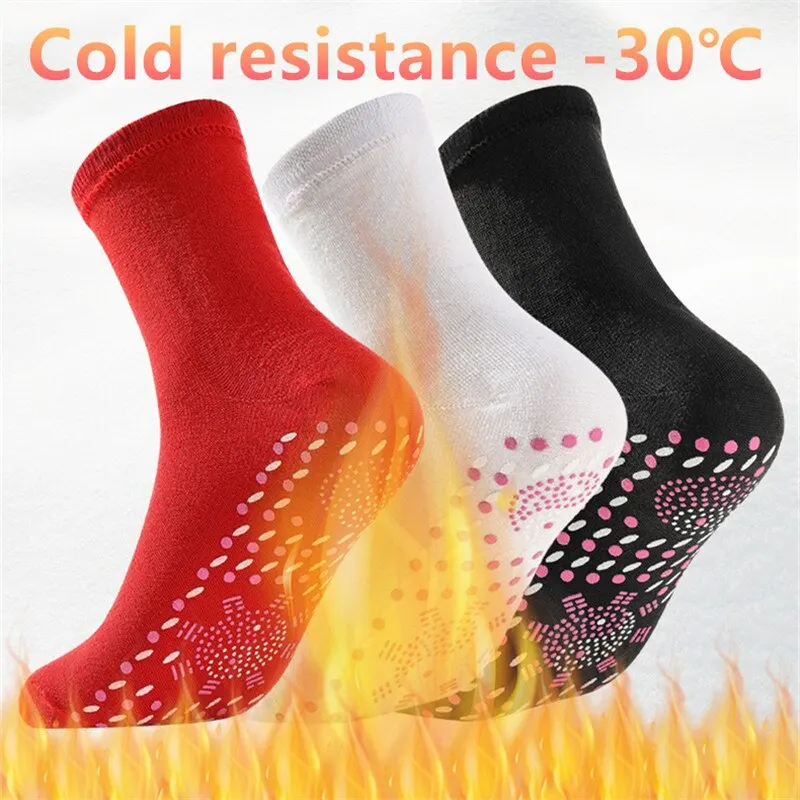 

Self-heating Magnetic Socks for Women Men Self Heated Socks Tour Magnetic Therapy Comfortable Winter Warm Massage Socks Pression