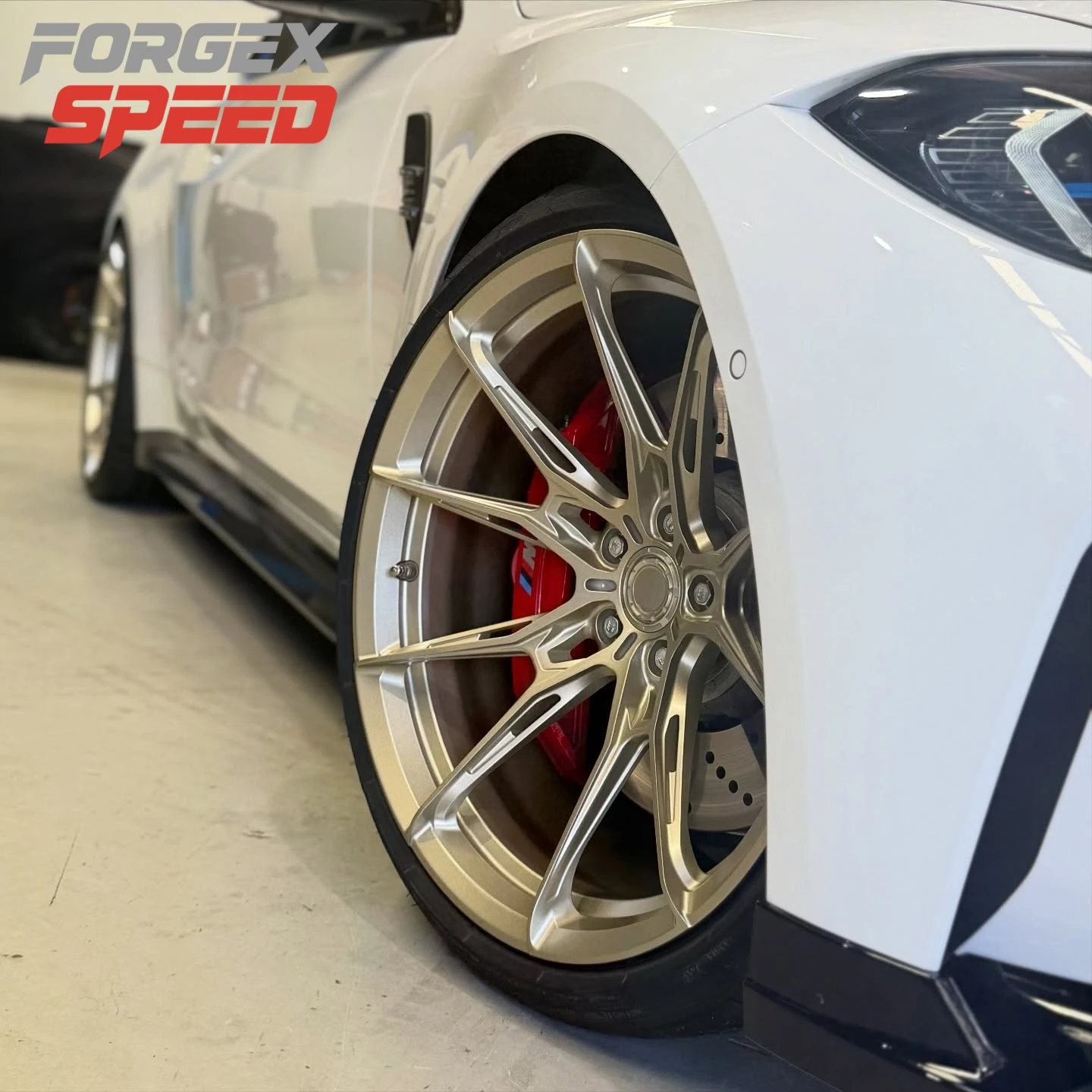 Фото Кованые диски Forgex R2 18 19 20 21 22 дюйма 5X112 5X120 для автомобилей BMW M2 M3 M4 M5 M8 F80 3 / 4 серии №4