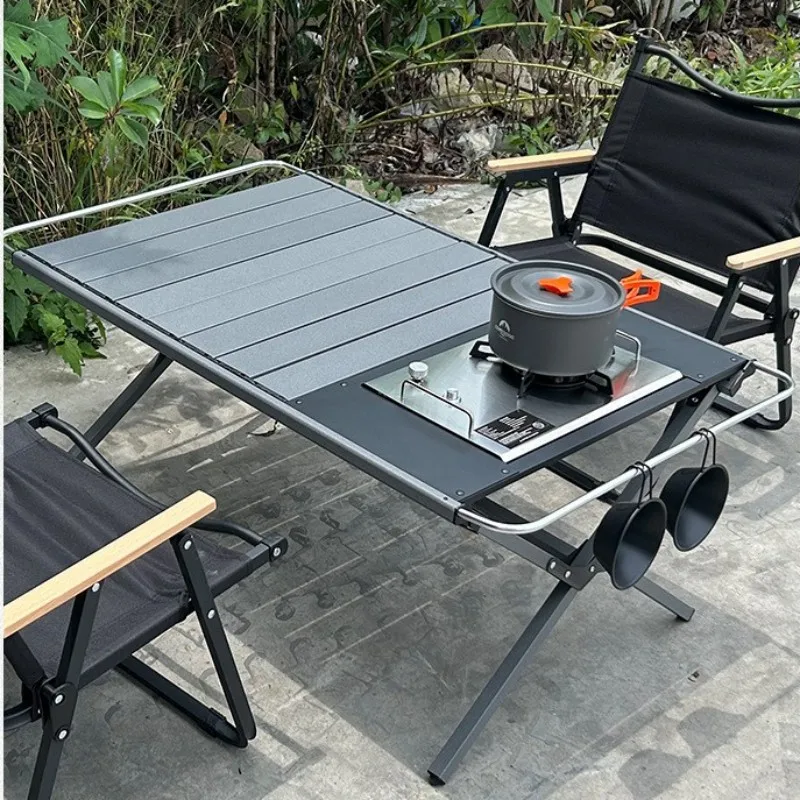 

Aluminum Alloy Egg Roll Table Camping IGT Tactical Table Outdoor BBQ Table Drinking Tea Picnic Desk Portable Folding Table