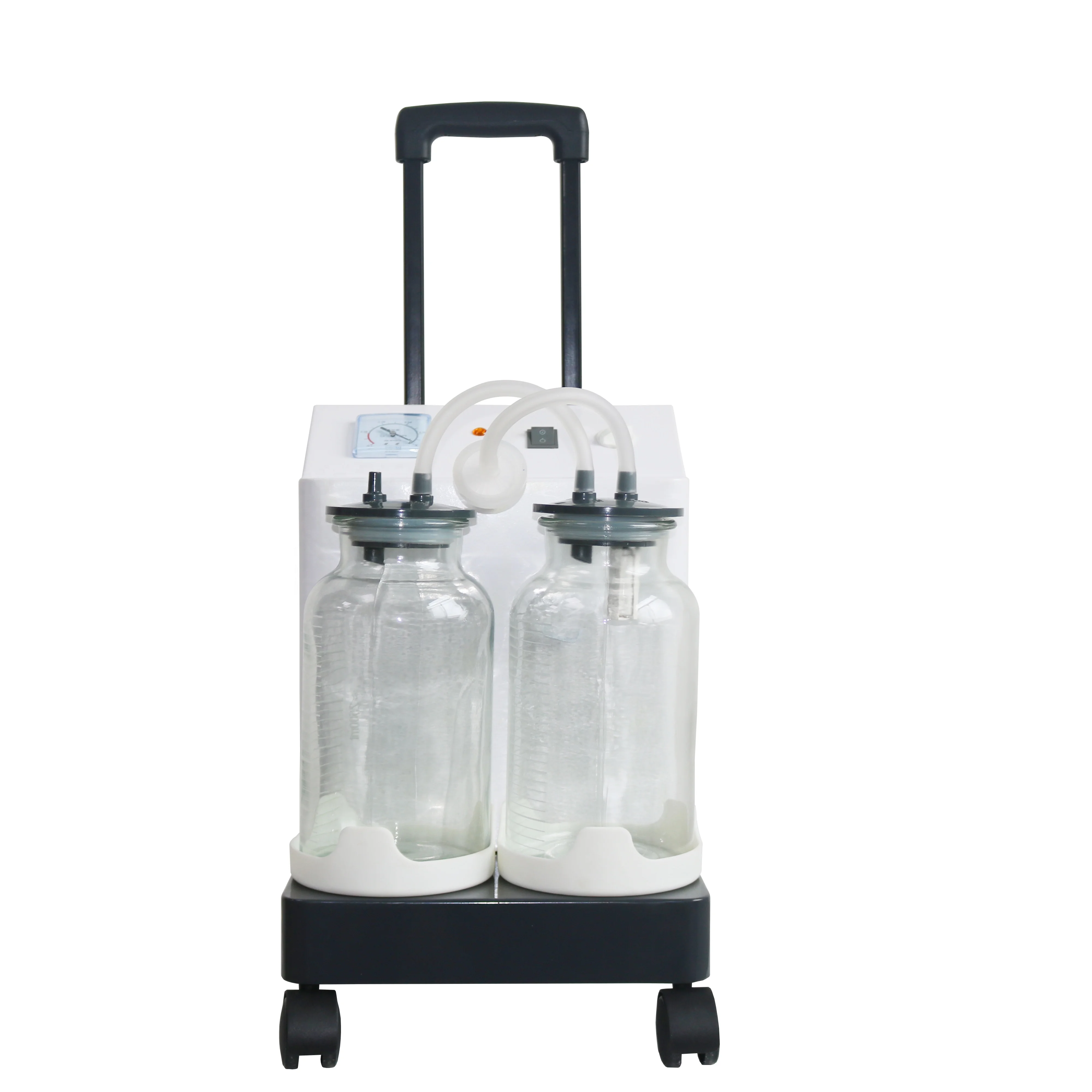 

Cheap Price Portable Surgical Medical Equipment High Flow 2500ml 2 bottle Electric Suction Machine