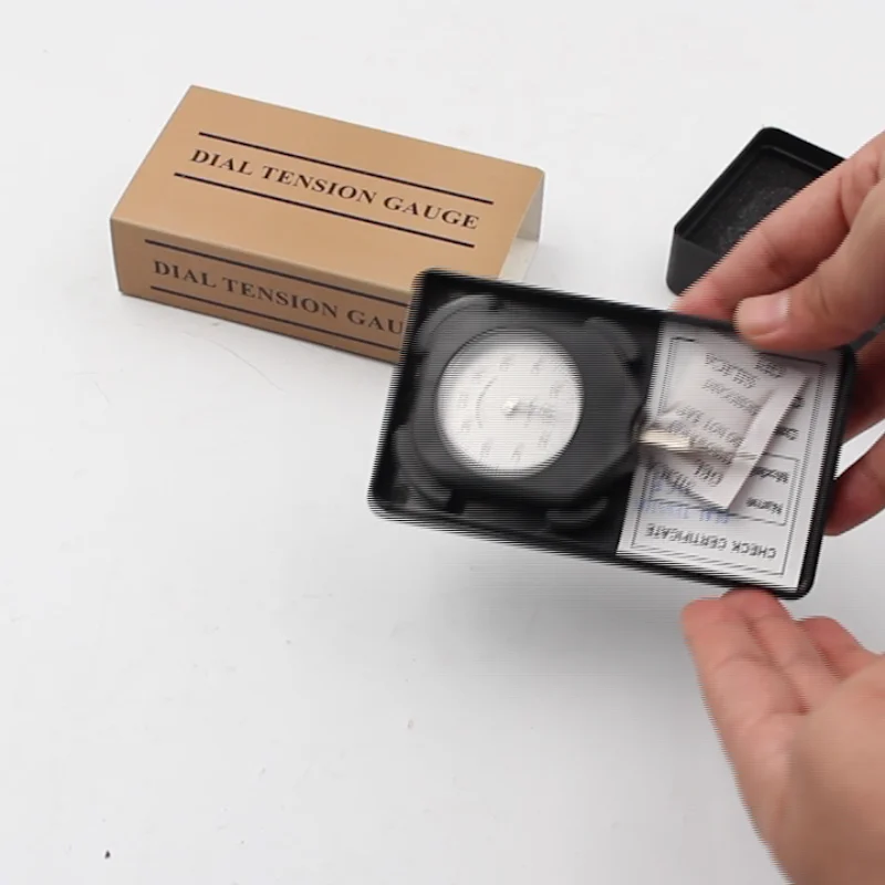 

Tension gauge measurement for orthodontic