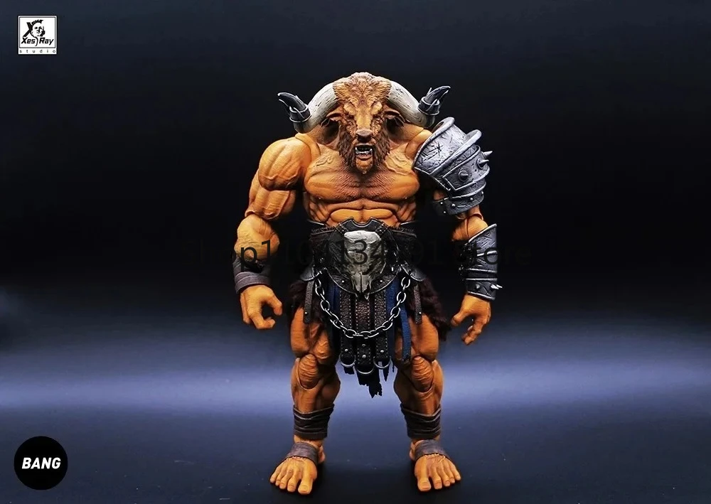 Фото Оригинальная экшн-фигурка XESRAY Glory Battle 4th Wave Minotaur Cassos Thales масштаб 1/12, аниме-модель, игрушка, подарок на день рождения №3