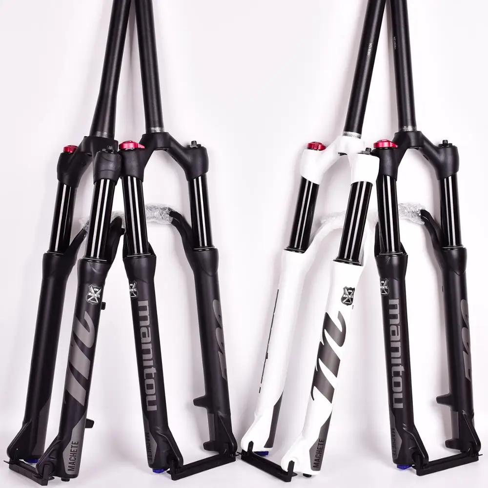 Велосипедная вилка Manitou Machete COMP амортизационная для горного велосипеда 27 5 дюйма