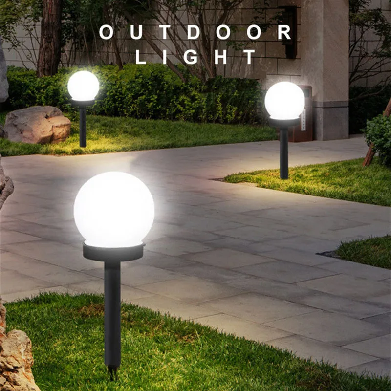 

Christmas Solar Lawn Lights Waterproof Solar Powered Bulb Outdoor Street Lamp Solar Led Ball Lights Landscape Garden Decoration