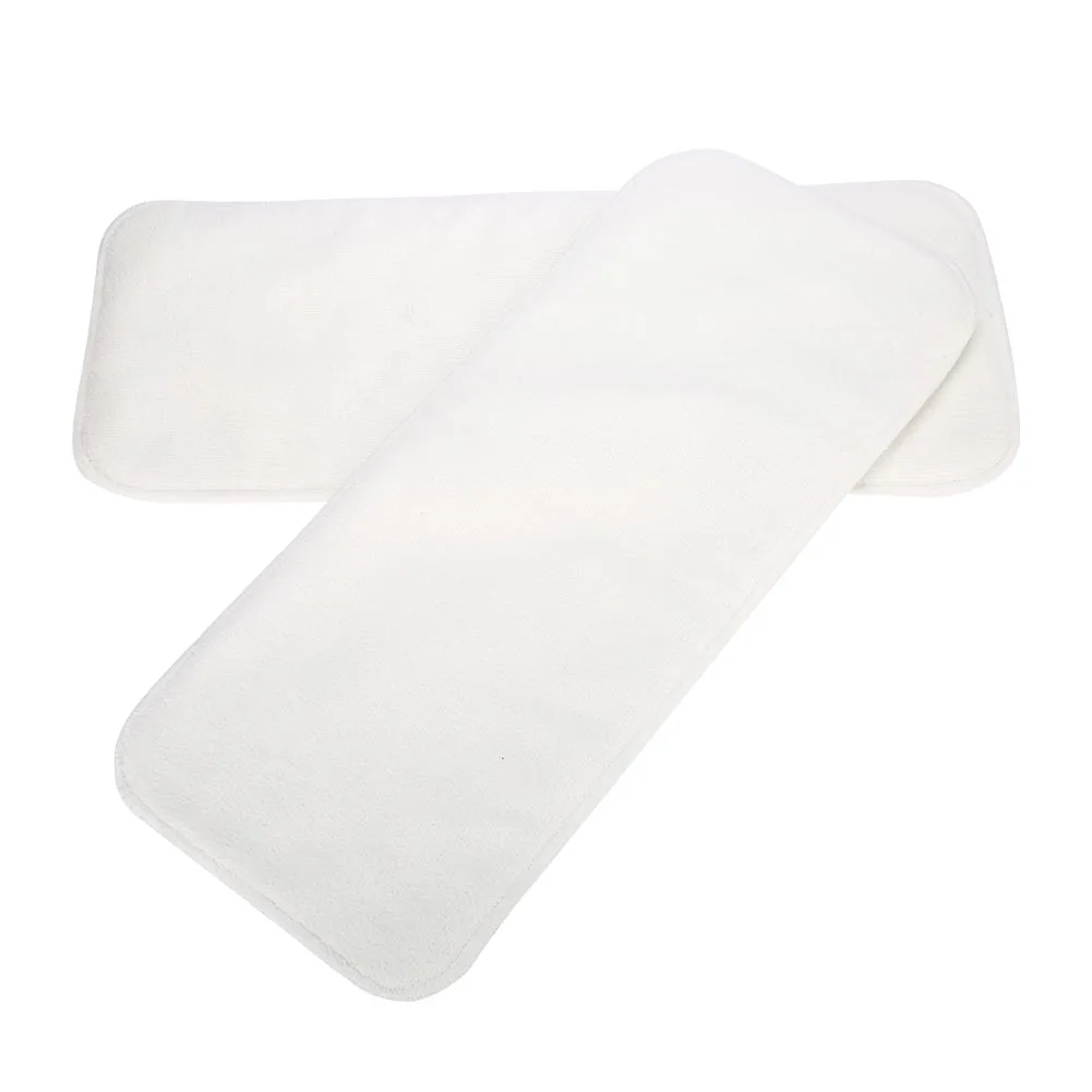 

2Pcs Diaper Insert Pad Washable Reusable Soft Nappy Liner