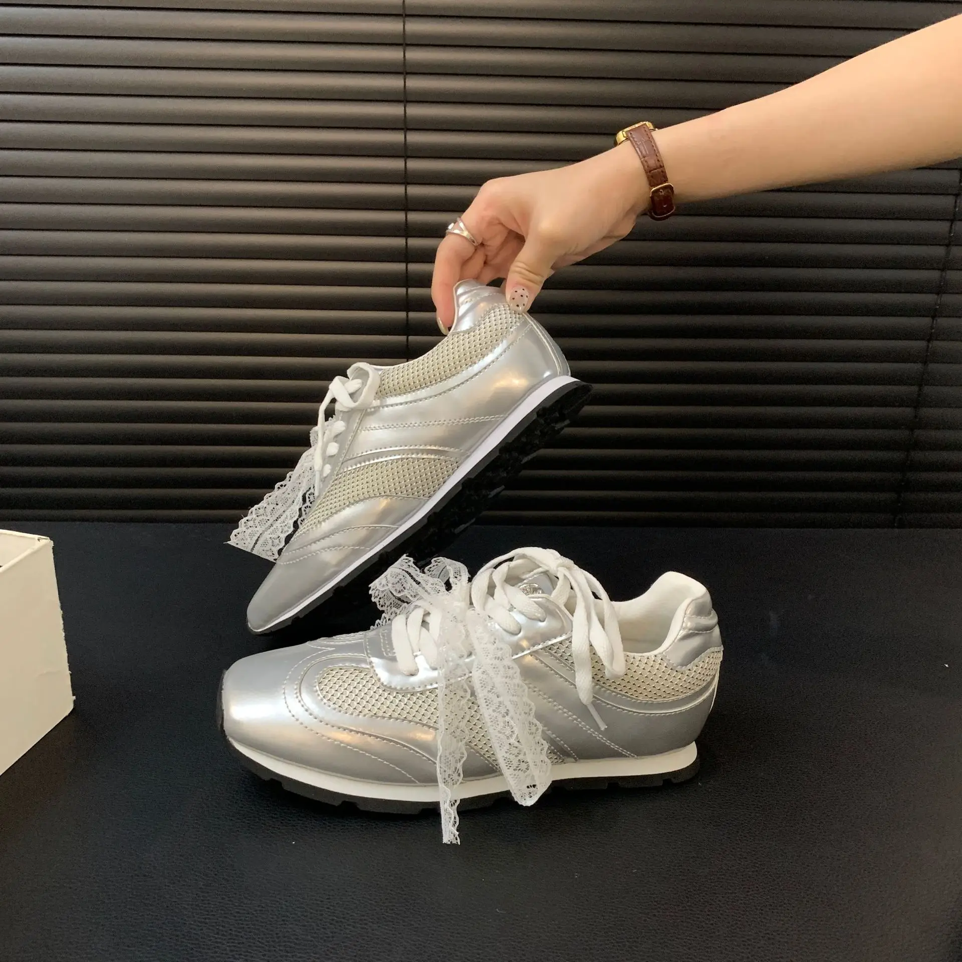 Туфли Forrest Gump женские из натуральной кожи с квадратным носком универсальные