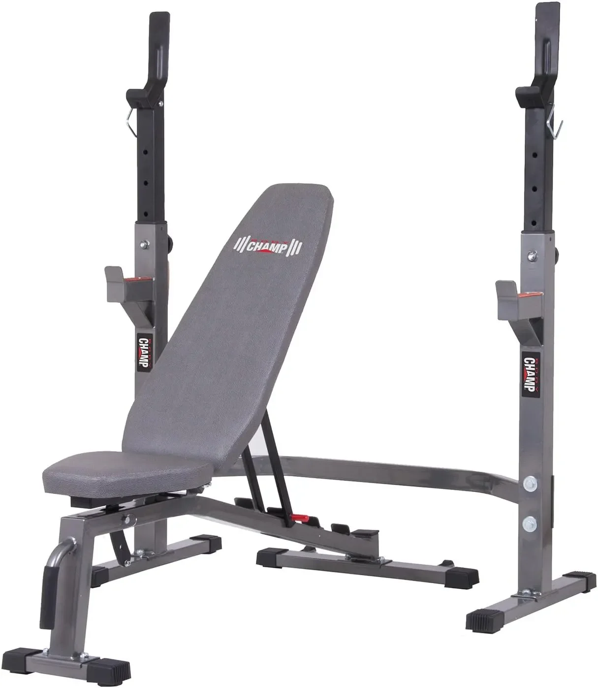 

Bench with Squat Included, Two Piece Set, Workout Bench, Versatile Strength Training Equipment for Home Gym, PRO3900, Grey