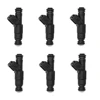 6Pcs Fuel Injector 4 Holes for Jeep Wagoneer Grand Cherokee for-BMW 325I M3 0280155703 0280155710 0280155700 1
