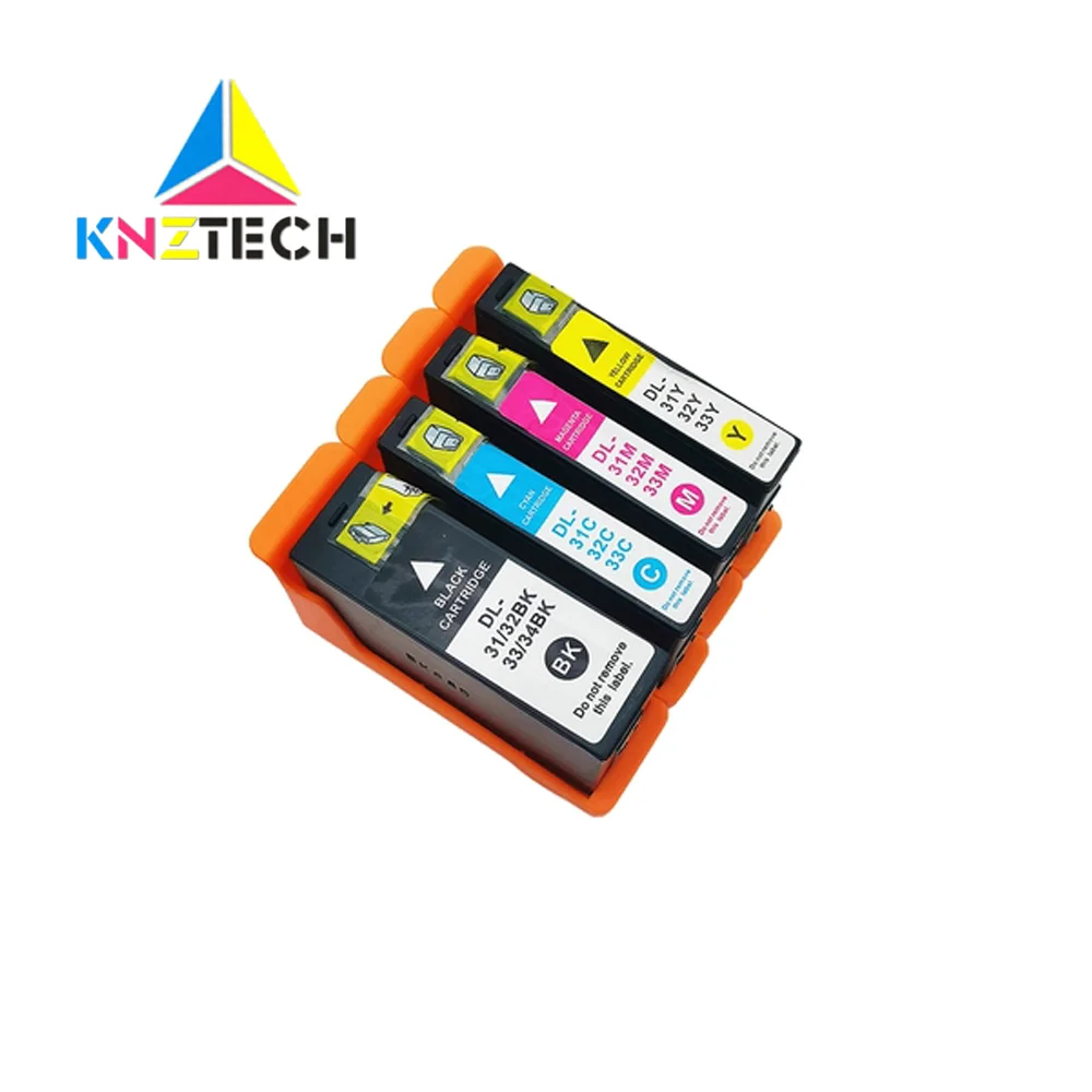 

Совместимый чернильный картридж для Dell 31 32 33 34 DELL31 DELL32 DELL33 DELL34 DELL31/32/33/34, чернильные картриджи V525W V725w