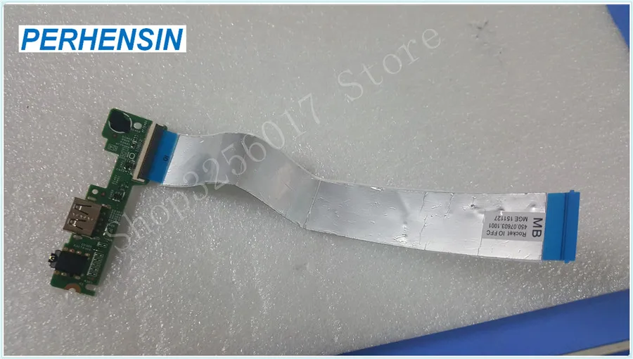 Подлинный ноутбук для Dell Inspiron 3162 плата аудио кнопка питания USB с кабелем 3WDK9 03WDK9