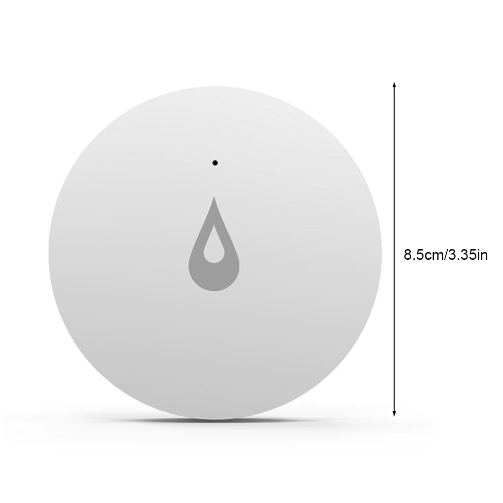 

Tuya ZigBee Smart Home Water Immersing Sensor Dust-proof Remote Control Detector Sensitive Low-voltage Alarm Kitchen
