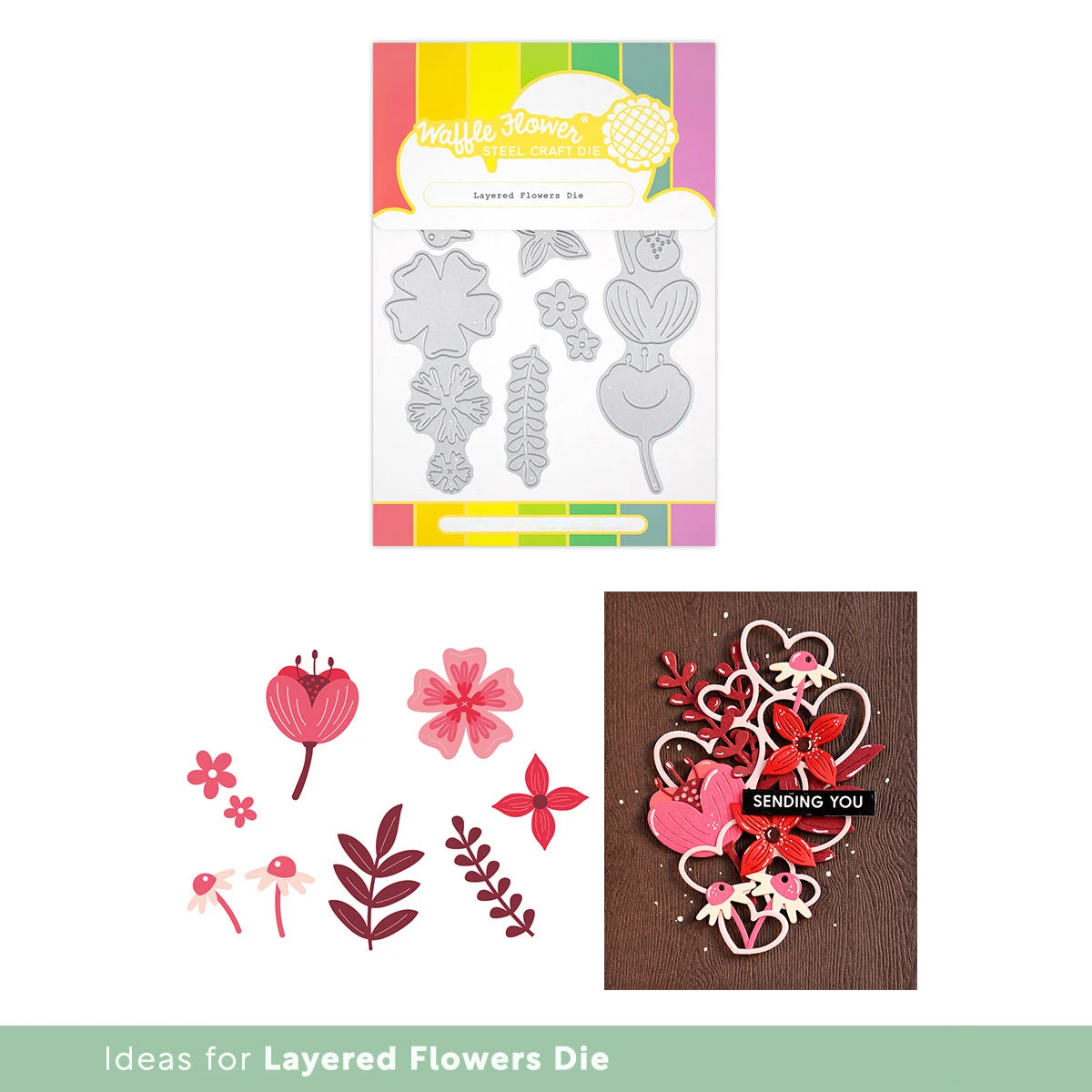 

Metal Cutting Dies 2022 New Cascade Flowers Scrapbooking Supplies Craft Card Making Album Embossing Papel Mold Stencil