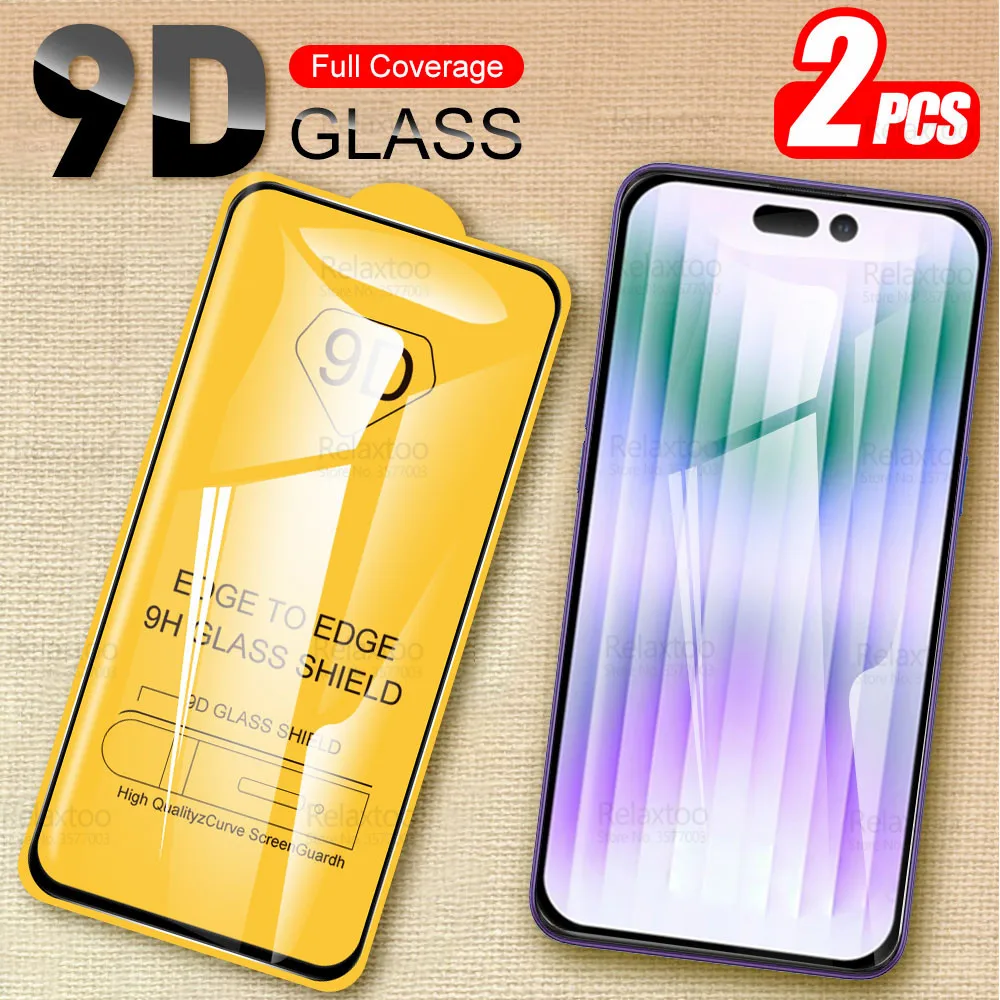 

2 шт., защитное закаленное стекло 9D для Iphone 14 Pro Max