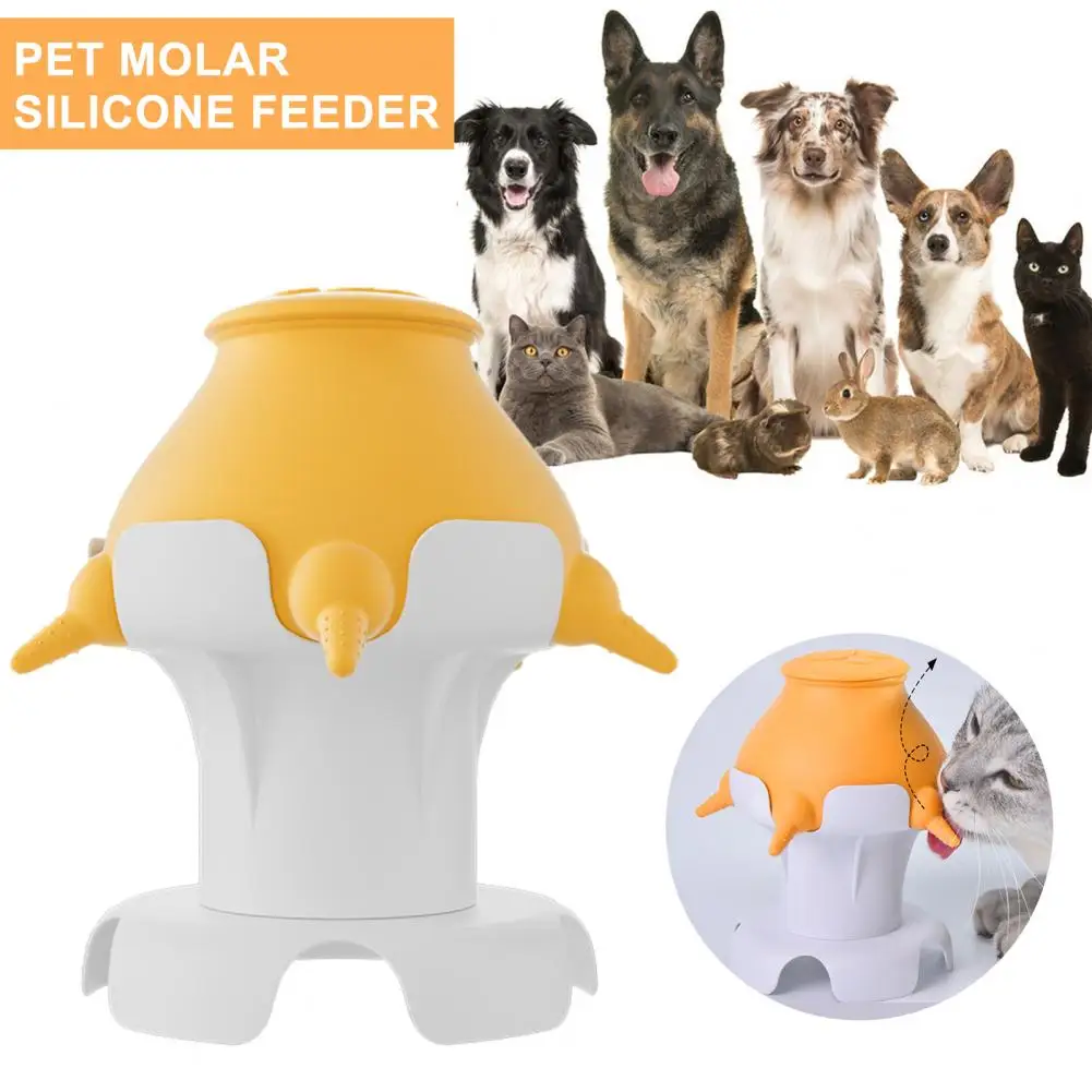 

Pet Feeding Solution Adjustable Pet Milk Feeders Silicone Puppy Feeding Station for Kittens Puppies for Multiple for Pets