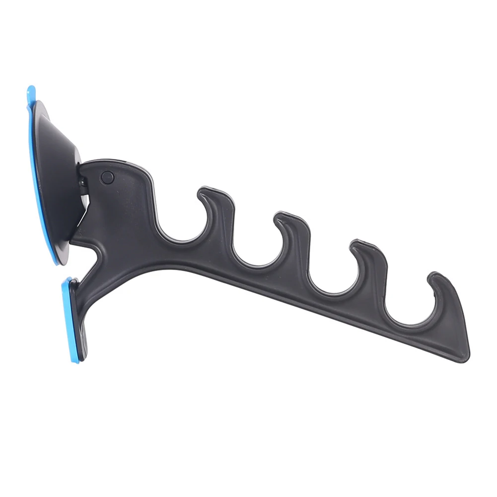 

Rod Holder Fishing Rod Racks Tools Wall Adsorbed Car Boxes Functional Install 124g ABS Load 5kg Parts Convenient