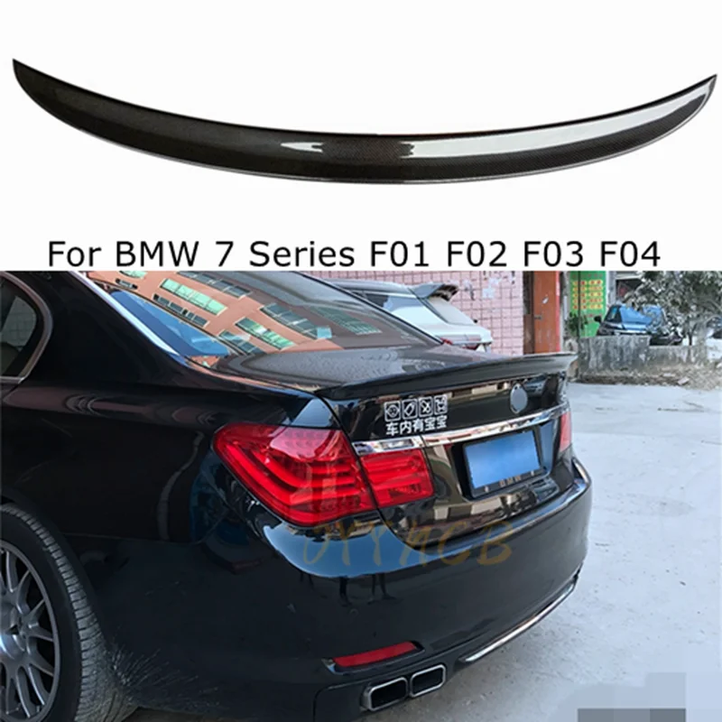 

FOR BMW 7 Series F01 F02 F03 F04 Spoiler 2010 - 2015 Year Sedan Carbon Fiber Rear Wing AC Style Sport Accessories Body Kit